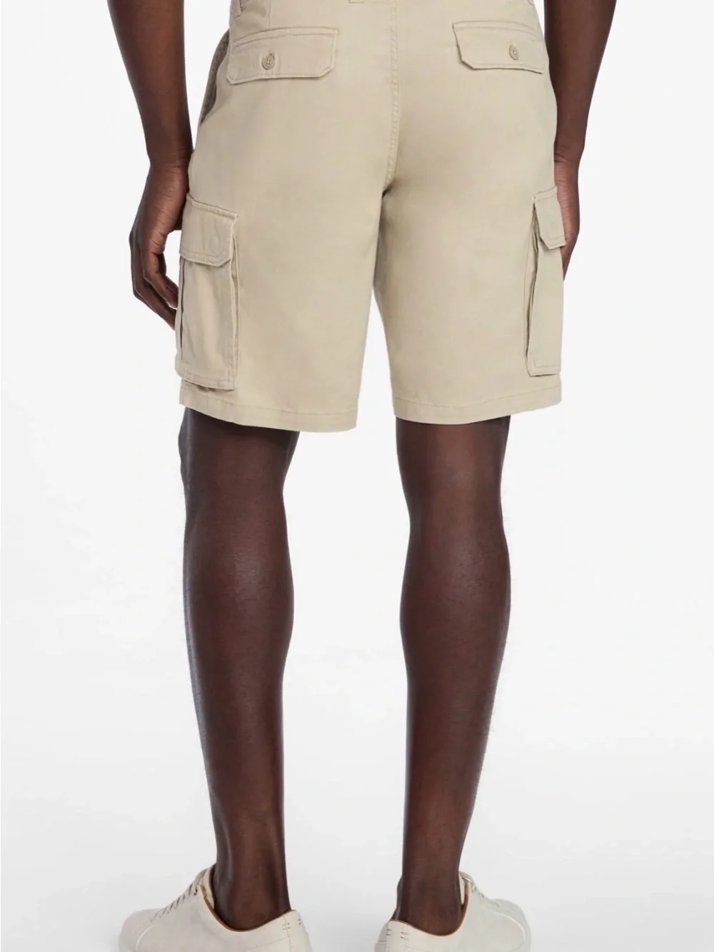 NWT George Men’s Cargo Shorts Size 40 Khaki Tan 10” Inseam